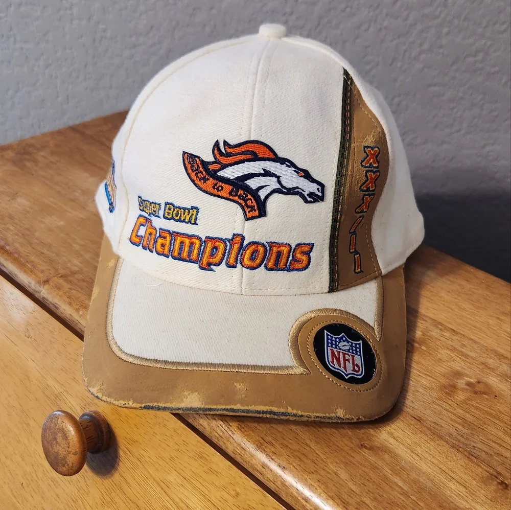 Vintage Denver Broncos XXXIII Super‎ Bowl Champions Hat Cap, Adjustable